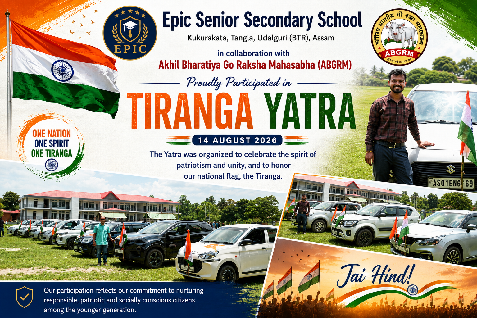 Tiranga Yatra 2026 | A Celebration of Patriotism & Unity